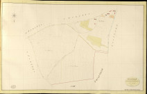 Saint-Aubin-d'Ecrosville. Section D _ du Bout du Val et du Bois du Puits Méret _ 4e de 5 Feuilles