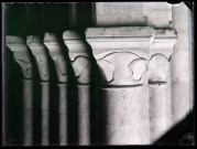 Église Saint-Taurin d'Évreux (Eure), détail des colonnes.