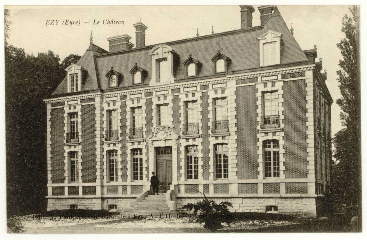 Ezy-sur-Eure. Le Château.