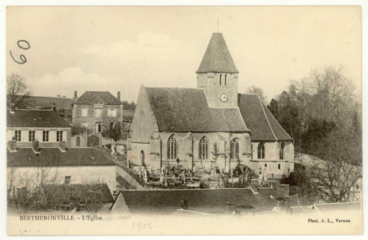 Berthenonville. L'Eglise.