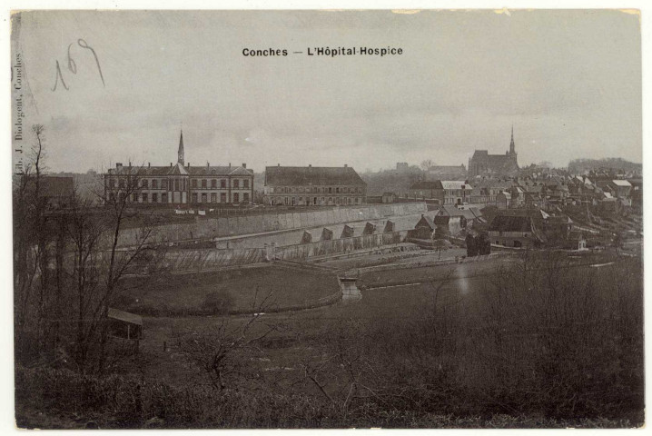 Conches-en-Ouche. L'Hôpital-Hospice.