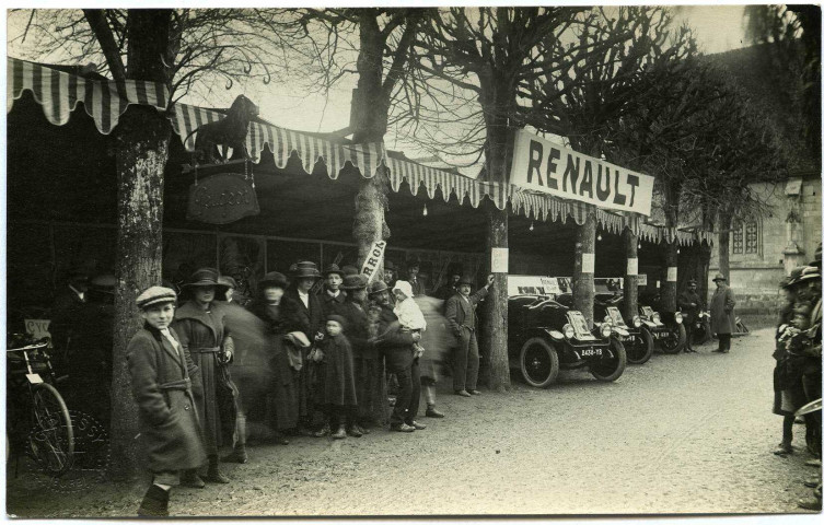 Damville. Foire de Damville Jacques Charon Automobiles.