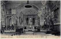 Jonquerets-de-Livet (Les). Intérieur de l'Eglise.