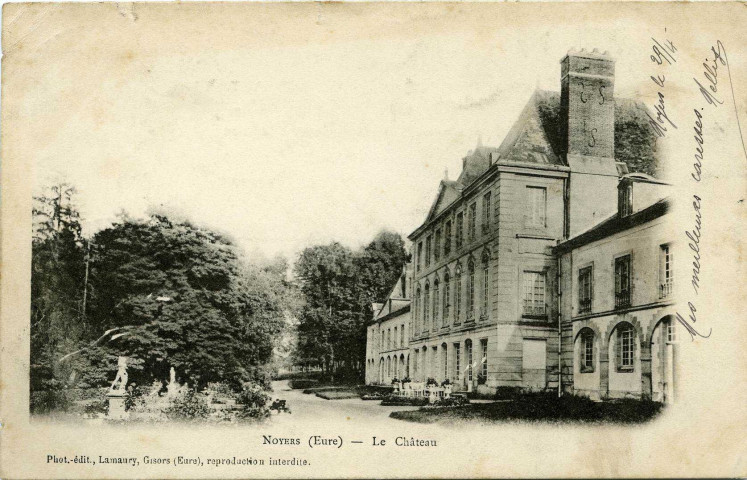 Noyers. Le Château.