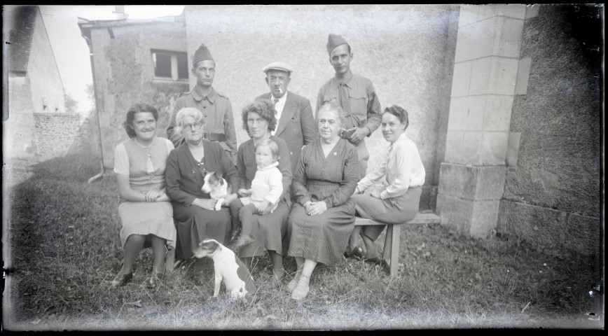 Famille Bretocq et amis.