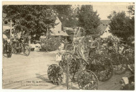 Ezy-sur-Eure. Fête de la Croix-Pajeot-1905 - Les Bicyclettes fleuries.