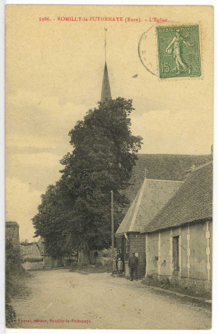 Romilly-la-Puthenaye. L'Eglise.