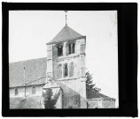 Église d'Aubevoye (Eure), clocher.
