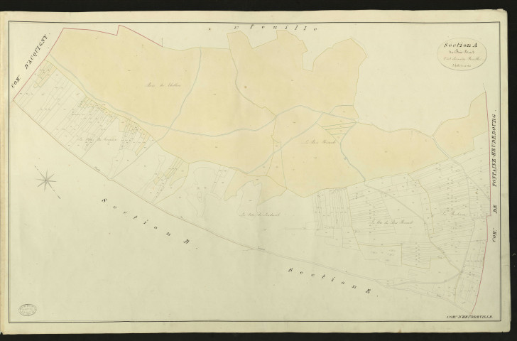 Heudreville-sur-Eure. Section A _ du Bois Ricard _ 2e et dernière Feuille