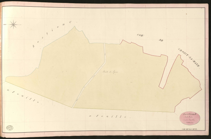 Vascoeuil. Section D _ de la Forêt _ 2e de 3 Feuilles.