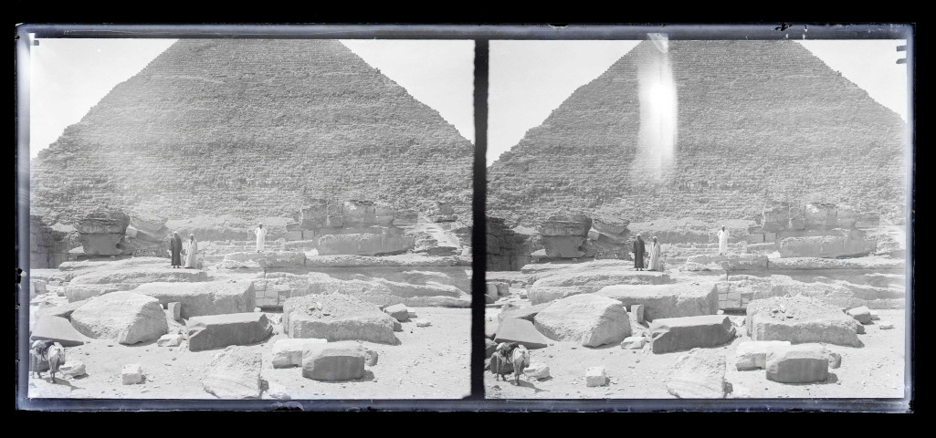 Pyramides de Gizeh (Égypte).