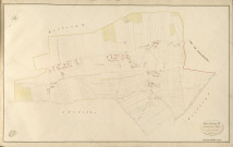 Sébécourt. Section B _ de la Haisette et du Châble _ 1re de 2 Feuilles