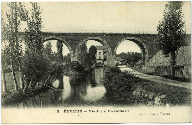Evreux-Ville. Viaduc d'Harrouard.
