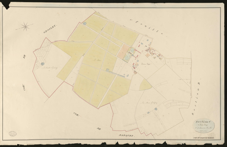 Plessis-Mahiet (Le). Section C _ de Saint Léger _ 2e et dernière Feuille