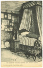 Andelys (Les). Hostellerie du Grand Cerf - Ancienne Chambre.