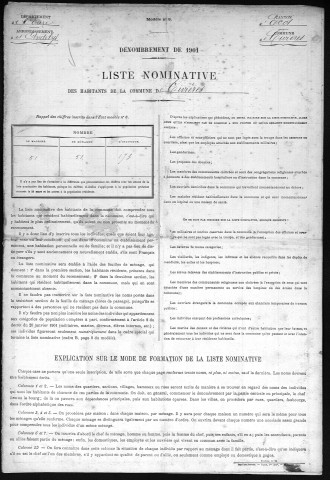 CIVIERES 1901