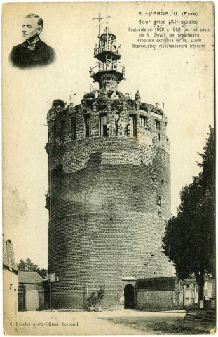 Verneuil-sur-Avre. La Tour grise (XIe s).