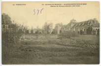 Sainte-Opportune-du-Bosc. Château du Champ de Bataille (côté Ouest).