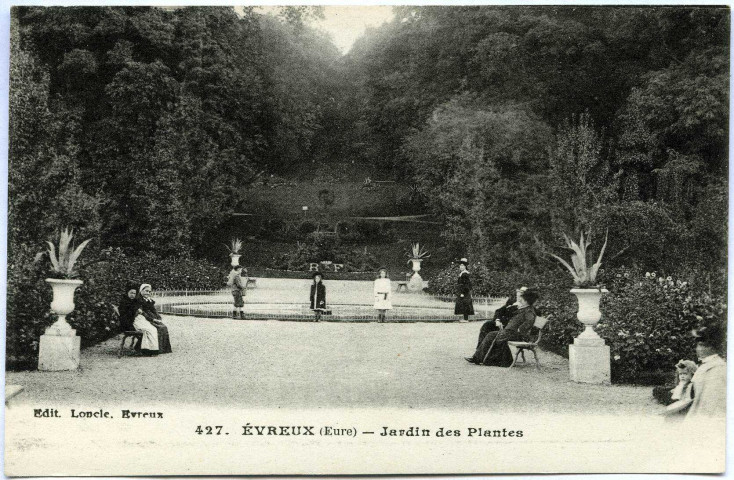 Evreux-Ville. Jardin des Plantes.