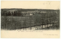 Evreux-Ville. Navarre : L'Iton à Navarre et l'Asile d'Aliénés.