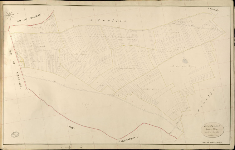 Breuilpont. Section C _ de Saint Chéron _ 2e de 4 Feuilles