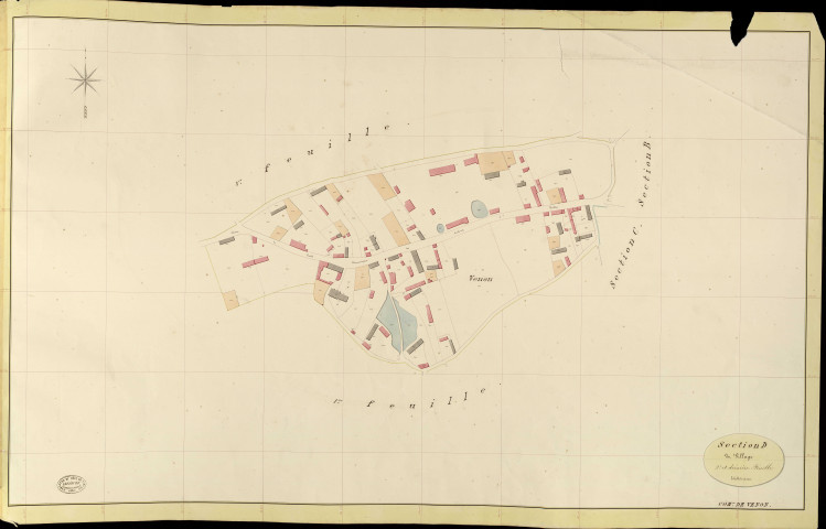 Venon. Section D _ du Village _ 2e et dernière Feuille