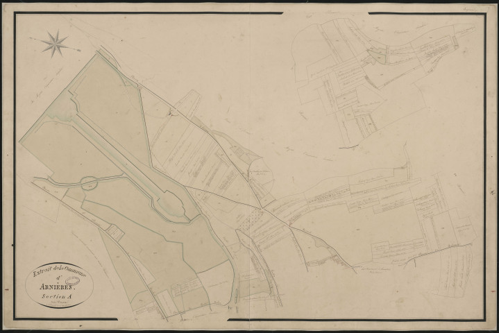 "Cadastre de Navarre du temps de l'impératrice Joséphine". (14 feuilles + couverture),