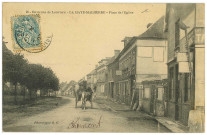 Haye-Malherbe (La). Environs de Louviers - La Haye-Malherbe - Place de l'Eglise.