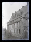 Façade arrière de l'évêché d'Évreux (Eure).