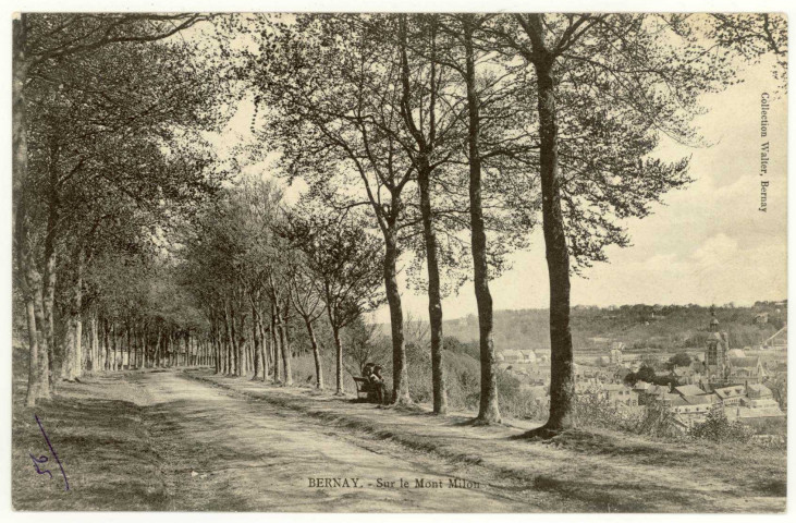 Bernay. Sur le Mont-Milon.