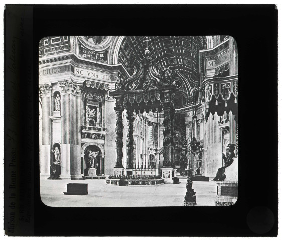 Basilique Saint-Pierre du Vatican, baldaquin.