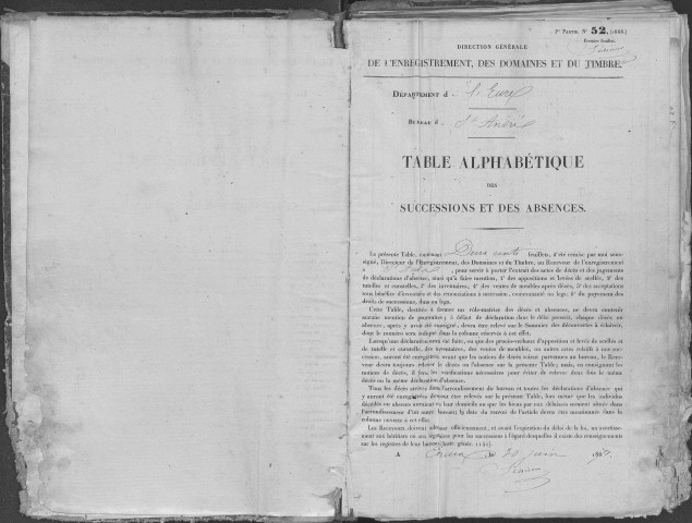 Tables 1874-1884