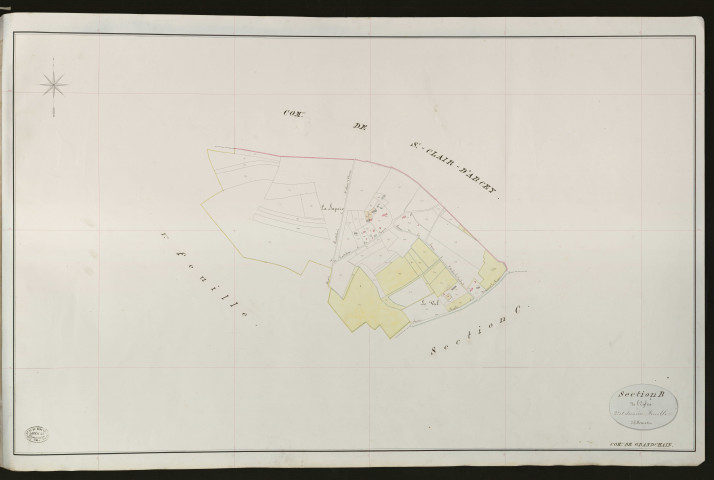 Grandchain. Section B _ de l'Eglise _ 2e et dernière Feuille