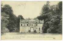 Normanville. Environs d'Evreux. - Château de Normanville (XVIIIe siècle) - Façade principale.