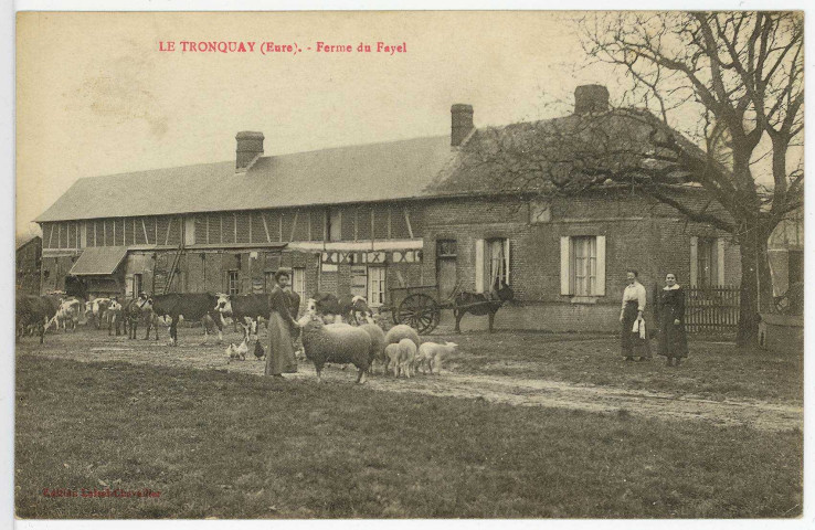 Tronquay (Le). Ferme du Fayel.