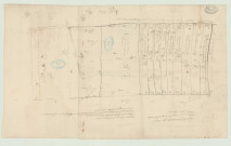 Glos-la-Ferrière – Couvains (Orne) - Sept plans de la fieffe Sédille. *