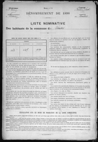 VENTES(LES) 1896