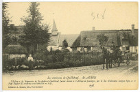 Saint-Aubin-sur-Quillebeuf. L'Eglise et la Seigneurie de St-Aubin-s/-Quillebeuf furent donnés à l'Abbaye de Jumièges, par le duc Guillaume Longue Epée, et le Pape Eugène III confirma cette libéralité en 1147.