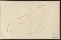 Bosc-Benard-Crescy. Section C _ de la Bézardière _ Feuille Unique