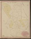 Puchay. Tableau d'assemblage du Plan Parcellaire de la Commune de Puchay. _ Canton d'Etrépagny - Andelys - Eure. _ Terminé sur le terrain le 19 septembre 1850, sous l'administration de M. Guyot, Préfet - M. Marest, Maire et sous la direction de M. Chauveau, Directeur des Contributions directes. _ M. Le Fébure, Géomètre en Chef. _ Par M. Pizier, Géomètre de 1re classe