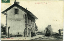 Ménesqueville. La Gare.