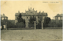 Evreux-Ville. L'Asile des Aliénés.