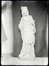 Statue de la Vierge à l'enfant de Lisors (Eure).