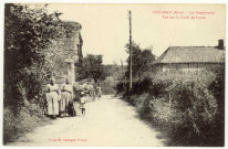 Coudray. Les Gaudinettes-Vue sur la Forêt de Lyons.