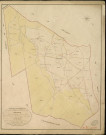Beaubray. Tableau d'assemblage _ du Plan Parcellaire de la Commune de Baubray _ Canton de Conches - Evreux - Eure. _ Terminé sur le Terrain le 16 Octobre 1859 , sous l'administration de M. Janvier, Préfet _ M. Hébert, Maire _ sous la Direction de M. Masson, Directeur des Contributions directes _ M. Le Fébure, Géomètre en Chef. _ Par M. Lefebure Désiré, Géomètre de 1re classe.