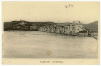 Gaillon. Le Barrage.
