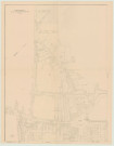 Vernon _ MRU _ Fond de plan topographique dressé en 1941, complété en 1944 pour les îlots 18 à 25, en 4 feuilles.