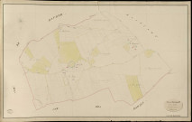 Mandres. Section D _ de la Lande _ feuille Unique