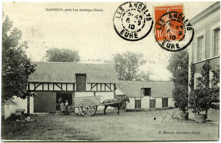 Daubeuf-près-Vatteville. Daubeuf, près les Andelys.