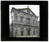 Façade de l'église Saint-Louis-des-Français à Rome (Italie).